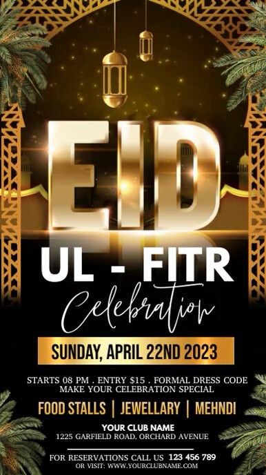 Eid Program Poster Copy of eid template | PosterMyWall