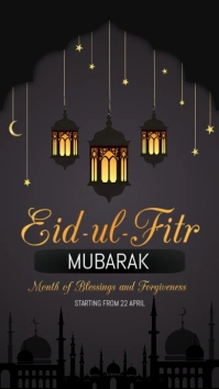 Eid templates,Iftar templates Instagram Story