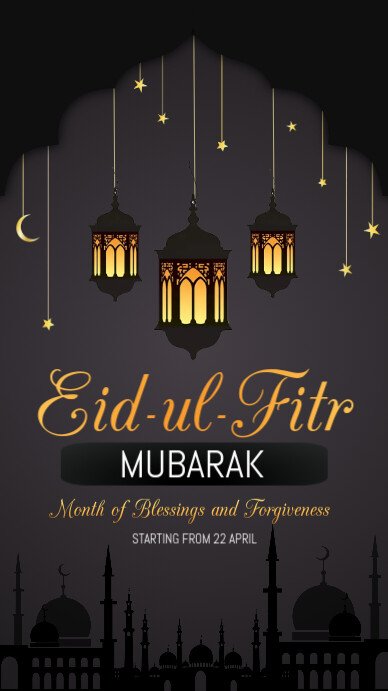 Eid templates,Iftar templates Instagram Story