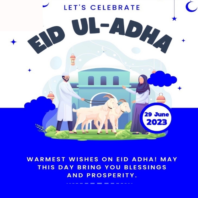Eid ul adha Template | PosterMyWall