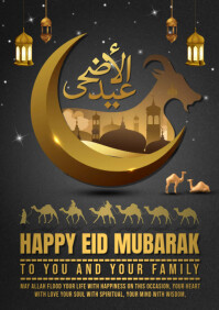 Eid ul adha A5 template