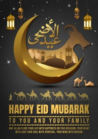 Eid ul adha A5 template