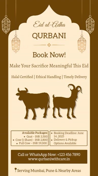 Eid ul-Adha Qurbani Instagram Story Template