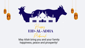 Blanco Eid ul adha wishes Blog Header Post Blog overskrift Template