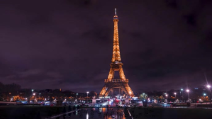Violet Paris Nightscape YouTube-miniature Template