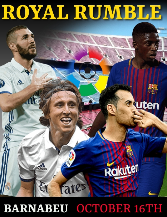 Copy of EL CLASSICO PosterMyWall