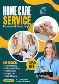 Elder Care Flyer A4 template