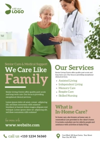 Elder Care Flyer A4 template