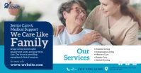 Elder Care Service Ad Imagen Compartida en Facebook template
