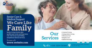 Elder Care Service Ad Facebook Shared Image template