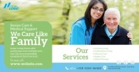 Elder Care Service Ad Facebook Shared Image template