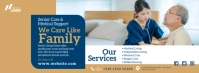 Elder Care Service Ad Facebook Cover Photo template