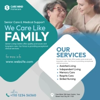 Elder Care Service Ad Template Instagram Post