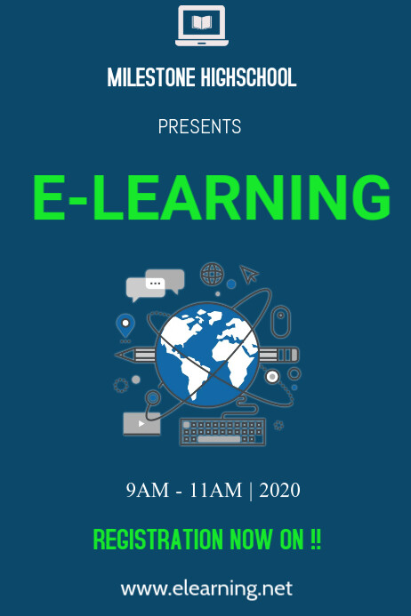 elearning Template | PosterMyWall
