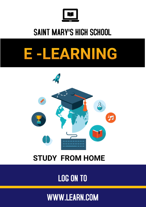 Elearning Template | PosterMyWall