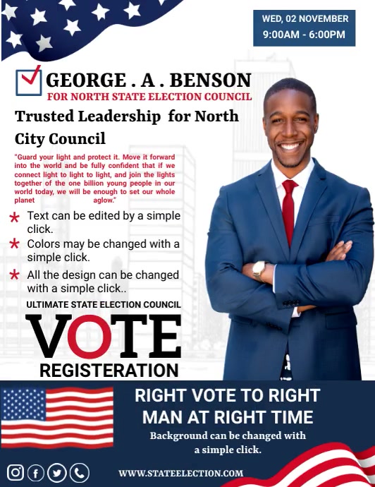 Copy of Election ,Campaign | PosterMyWall