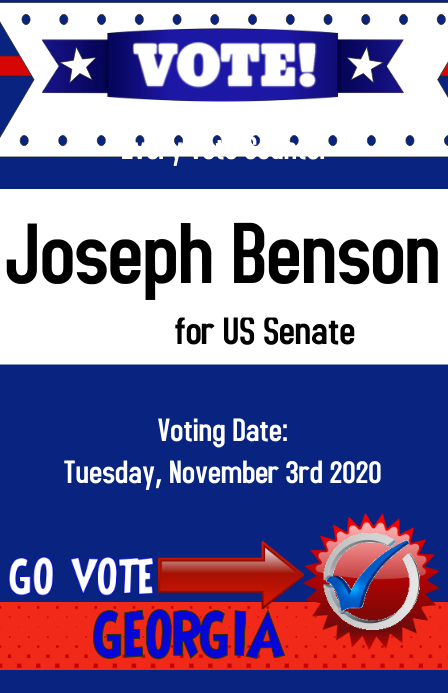 Election 2020 Template Postermywall
