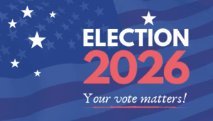 Election 2020 vote campaign blog header template