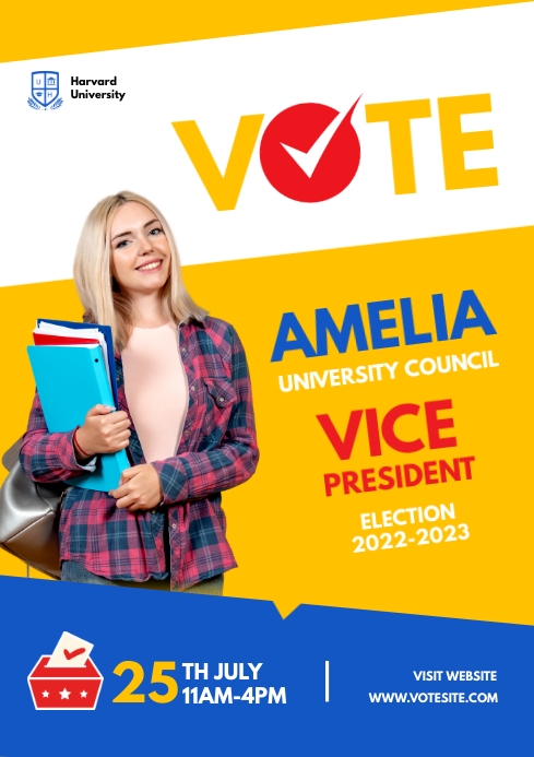 Copy of Election Campaign Ad Flyer | PosterMyWall