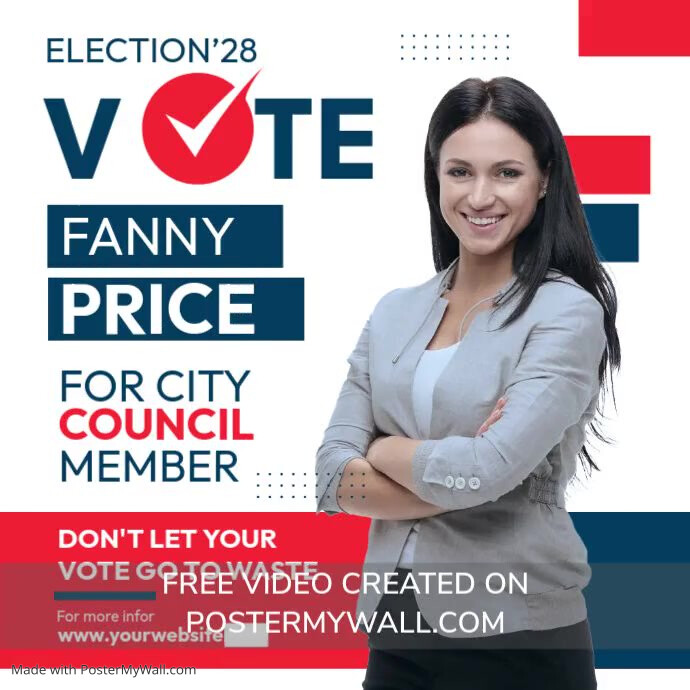 Election Campaign Ad Template | PosterMyWall