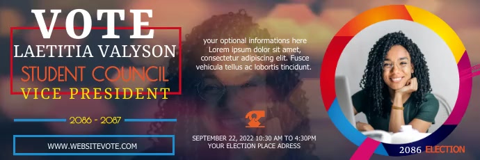 Election Campaign banner video, voting for pr Template | PosterMyWall