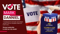 Election Campaign Blog Header template