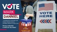 Election Campaign Blog Header template