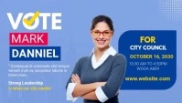 Election Campaign Blog Header Video Templates