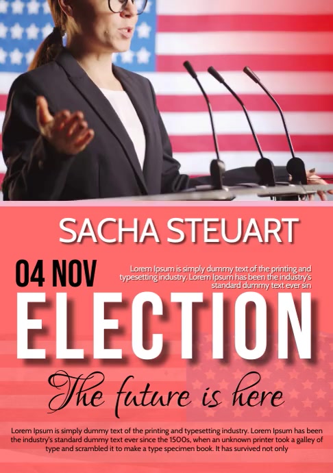 Election Campaign Template | PosterMyWall