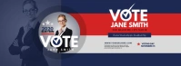 Election Campaign Facebook Cover Photo template