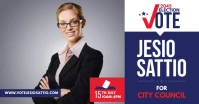 Election Campaign Facebook Post template