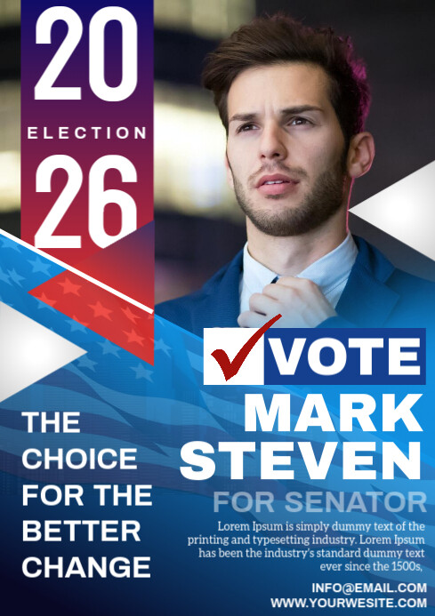 Copy of Election campaign flyer | PosterMyWall