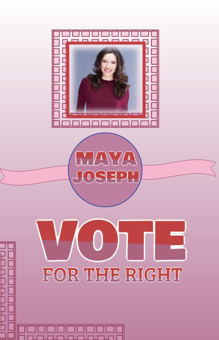 ELECTION CAMPAIGN FLYER TEMPLATE | PosterMyWall