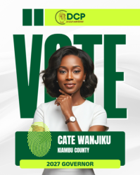 Election campaign poster design template | Political Flyer Design Instagram Portrait