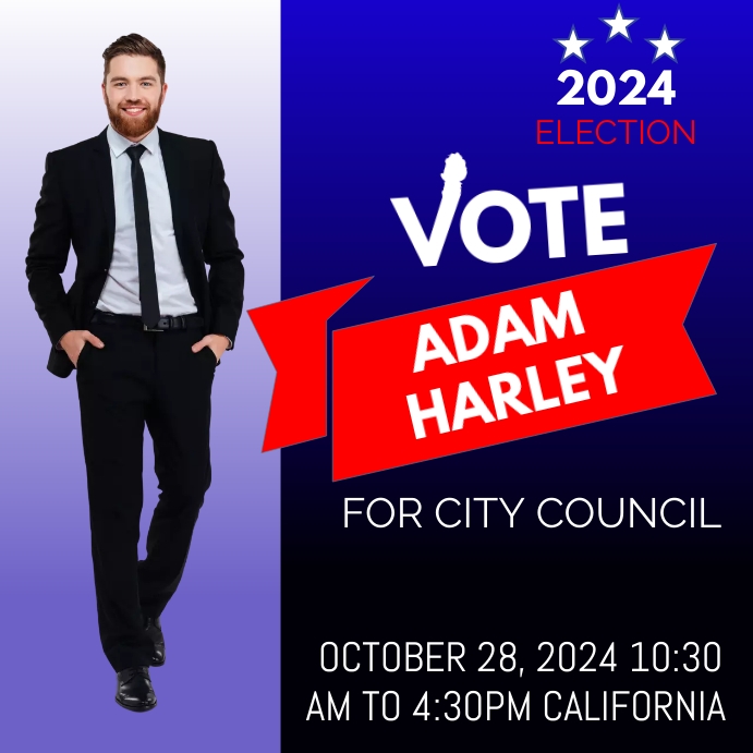 Election Campaign Template | PosterMyWall