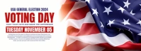 ELECTION DAY Facebook Cover Photo template