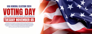 ELECTION DAY Facebook Cover Photo template