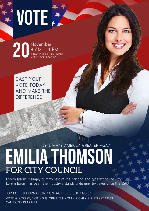 election Template | PosterMyWall