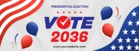 Election Facebook Cover Photo template