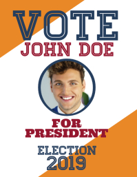 Election Flyer Template Postermywall
