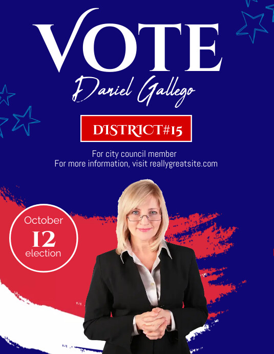 Image 5 for Election Templates Flyers