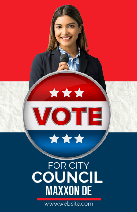 Copy of Election Poster Templates | PosterMyWall