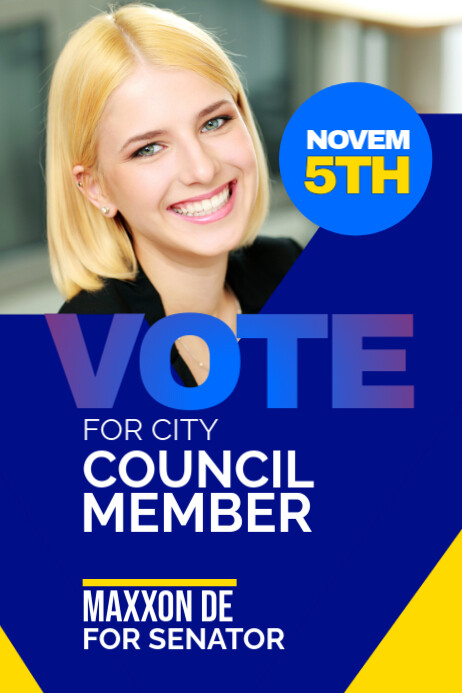 Election Poster Templates | PosterMyWall