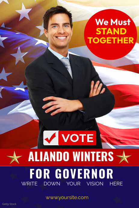 Election Poster/Flyer Design Template | PosterMyWall