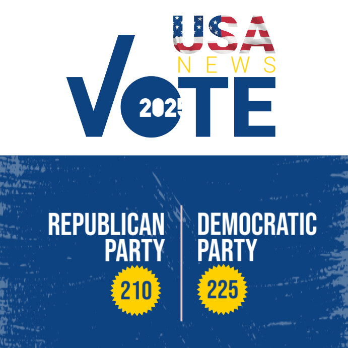 Election Vote Count Template | PosterMyWall