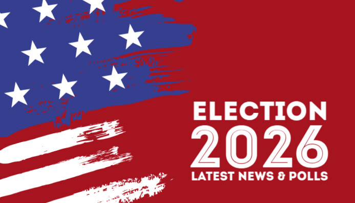 Copy of Elections 2020 blog header us president color | PosterMyWall