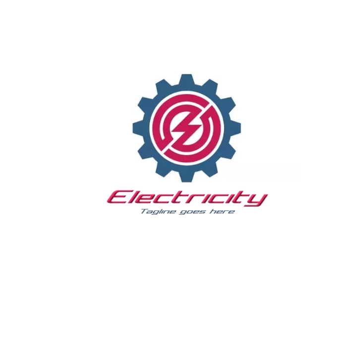 Electric logo,electrical app logo,electronic Logotyp template