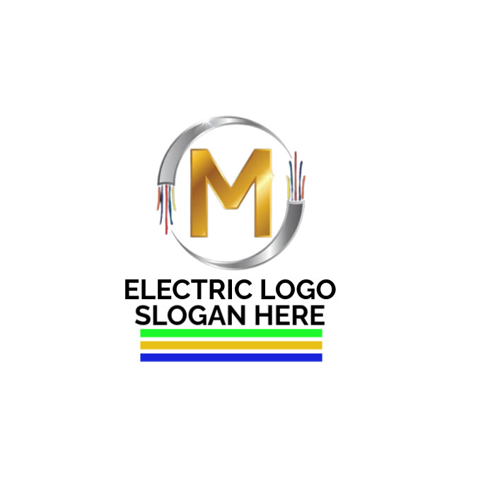 ELECTRIC LOGO Template | PosterMyWall