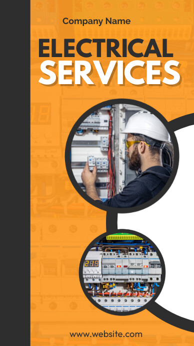 Electrical service flyer Template | PosterMyWall