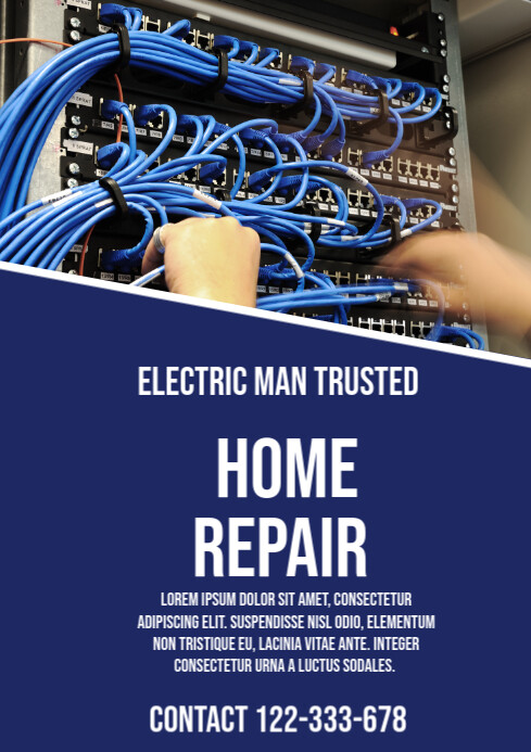 Electrical service flyers Template | PosterMyWall